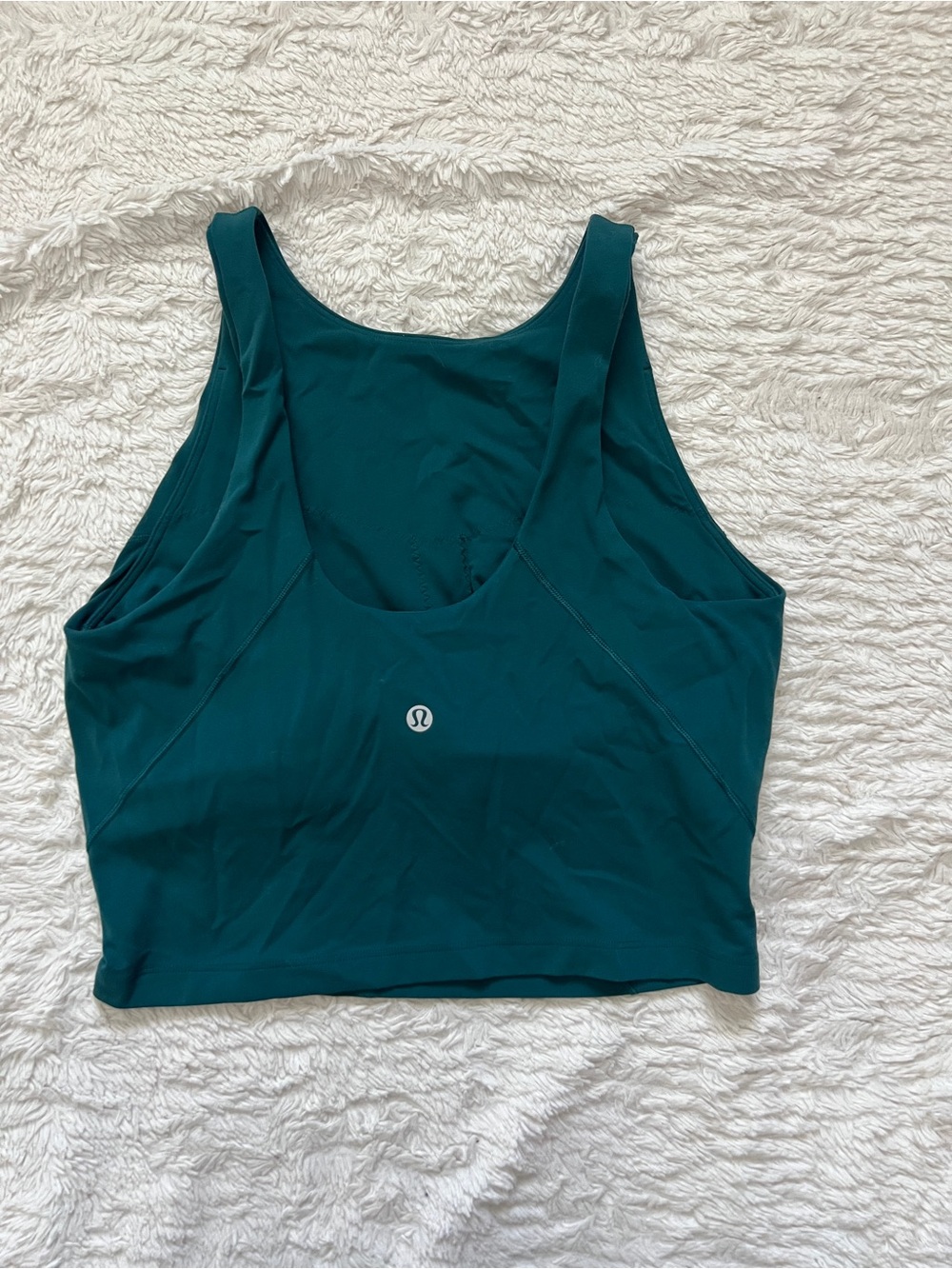 Lululemon Align High-Neck Tank Top Teal Green Size 6 LW1DCDS
